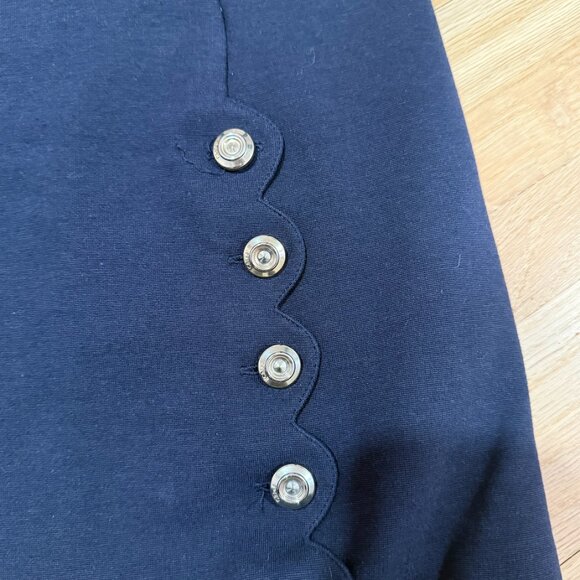 Chloé Navy Long sleeve Dress Kids Size 12 - Picture 3 of 4